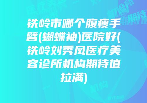 铁岭市哪个腹瘦手臂(蝴蝶袖)医院好(铁岭刘秀凤医疗美容诊所机构期待值拉满)