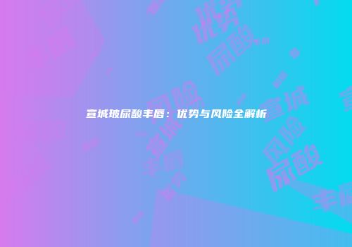 宣城玻尿酸丰唇：优势与风险全解析