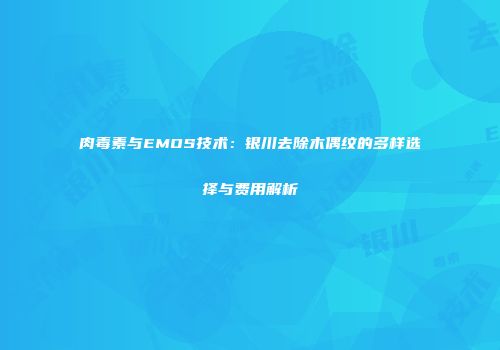 肉毒素与EMOS技术：银川去除木偶纹的多样选择与费用解析