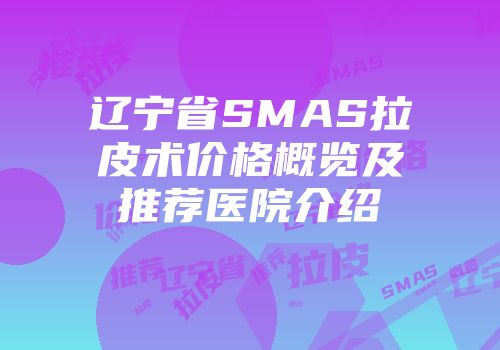 辽宁省SMAS拉皮术价格概览及推荐医院介绍