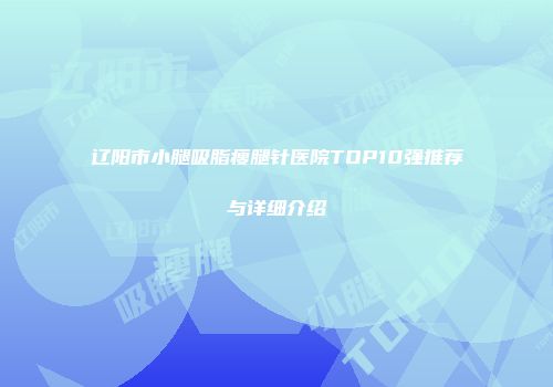 辽阳市小腿吸脂瘦腿针医院TOP10强推荐与详细介绍